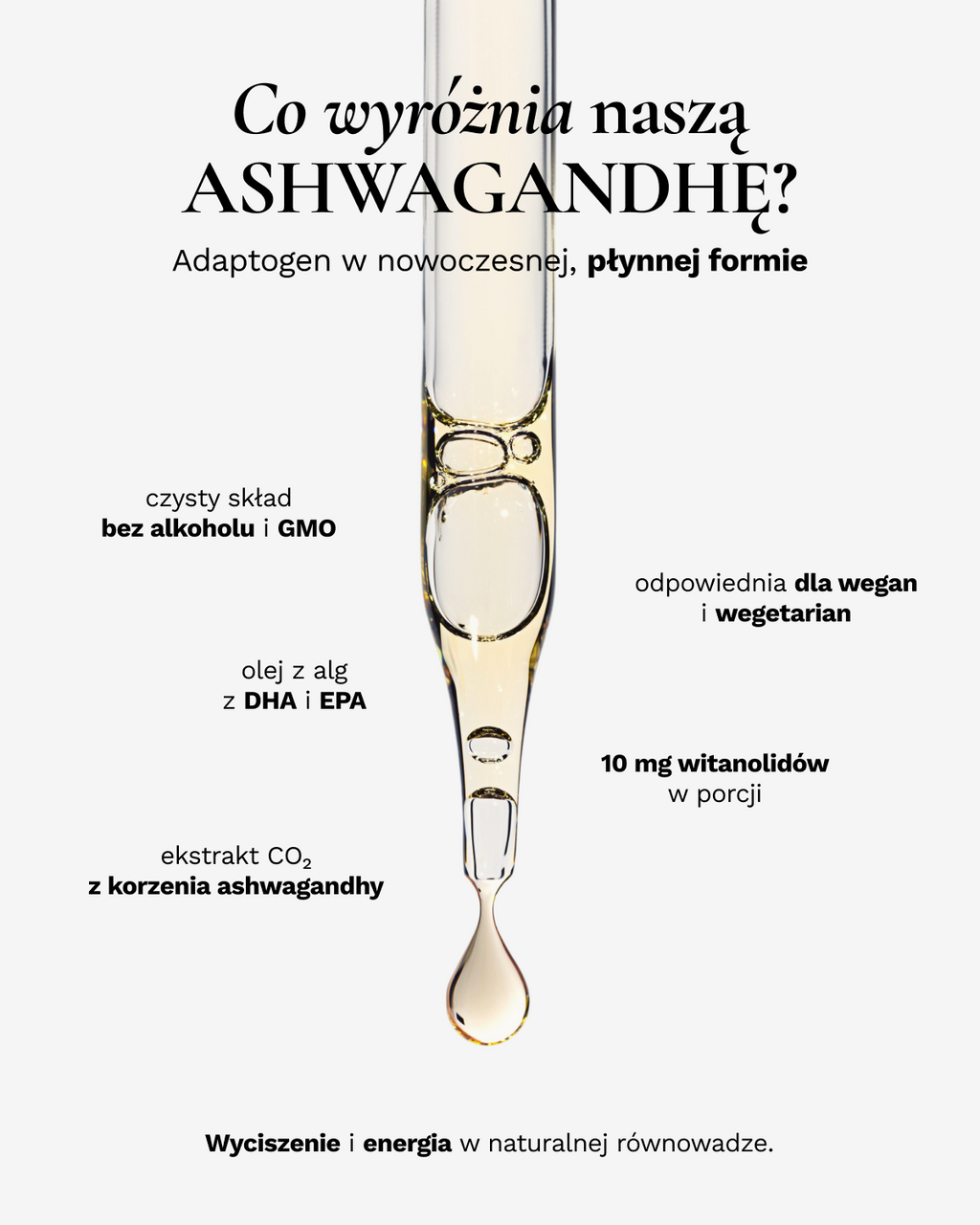 Ashwagandha - wyciszenie i energia 50 ml