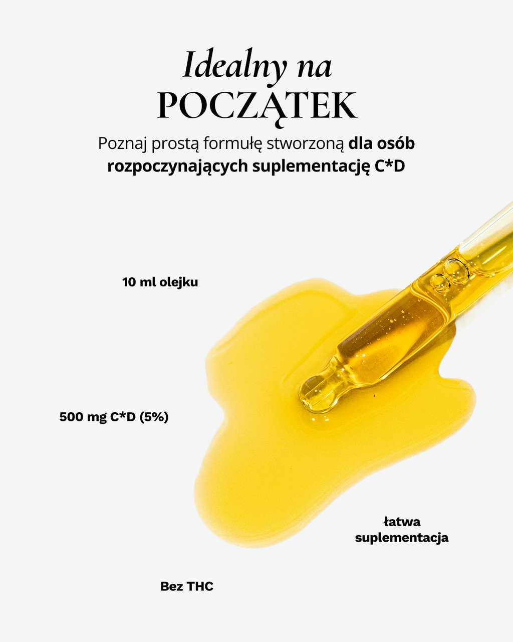 Olej konopny Basic Broad Spectrum 5% 500 mg 10 ml