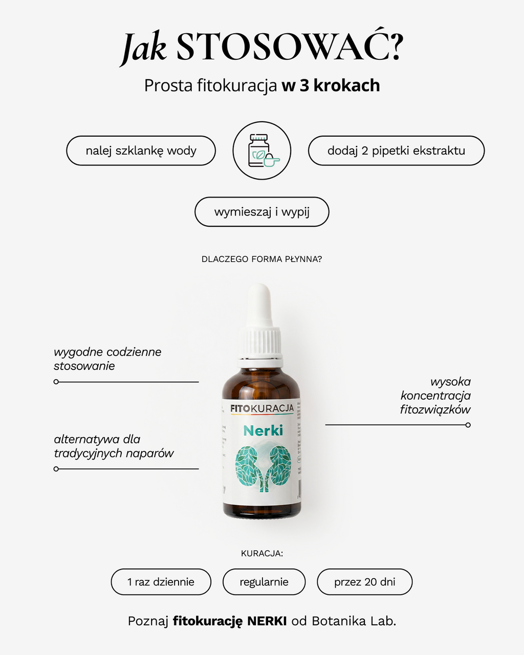 Zestaw Fitokuracja pitna oczyszczająca - Nerki