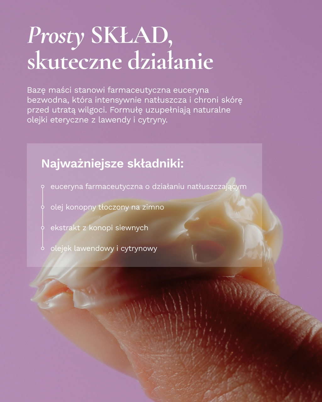 Maść konopna 120 ml, 1000 mg C*D