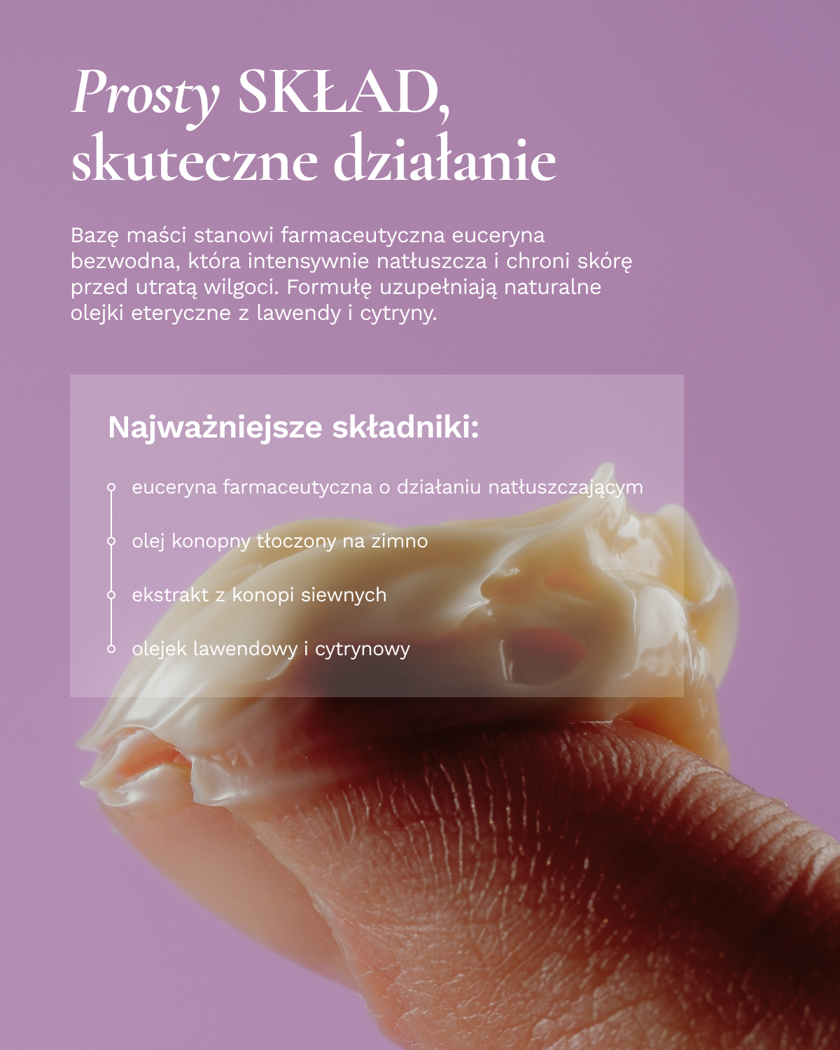 Maść konopna 120 ml, 1000 mg C*D