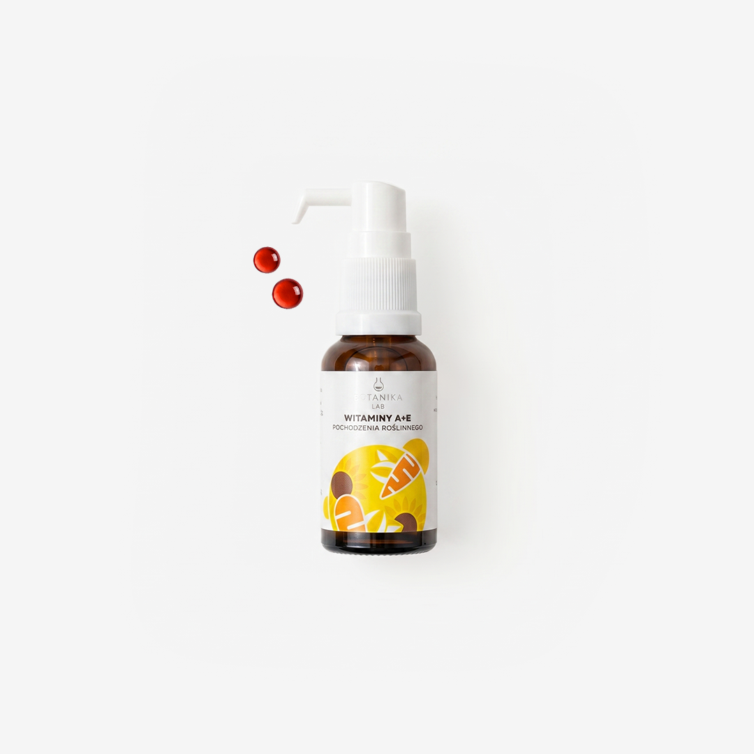 Witamina A+E pochodzenia roślinnego 20ml - suplement diety