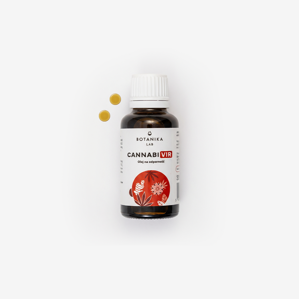 CannabiVir olej na odporność 30ml