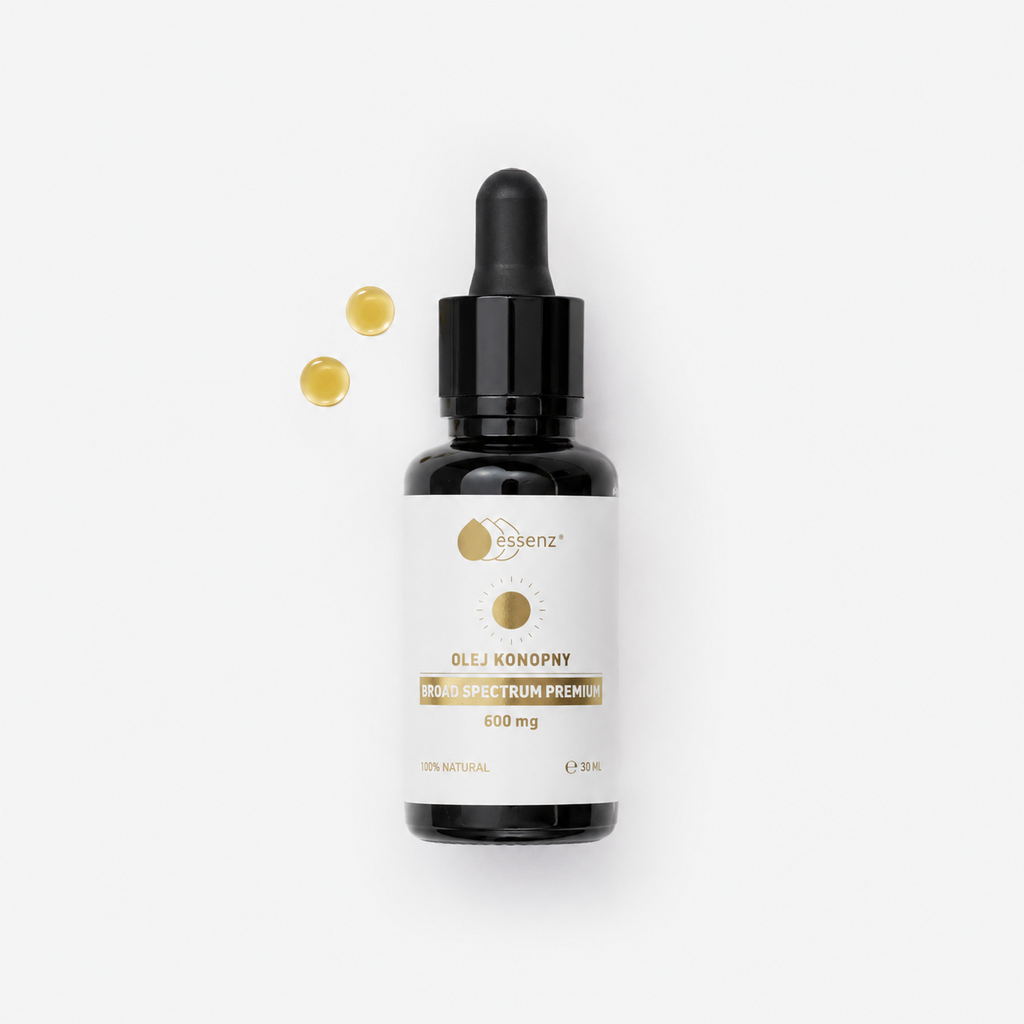 Olej konopny broad spectrum premium 600 mg 30ml