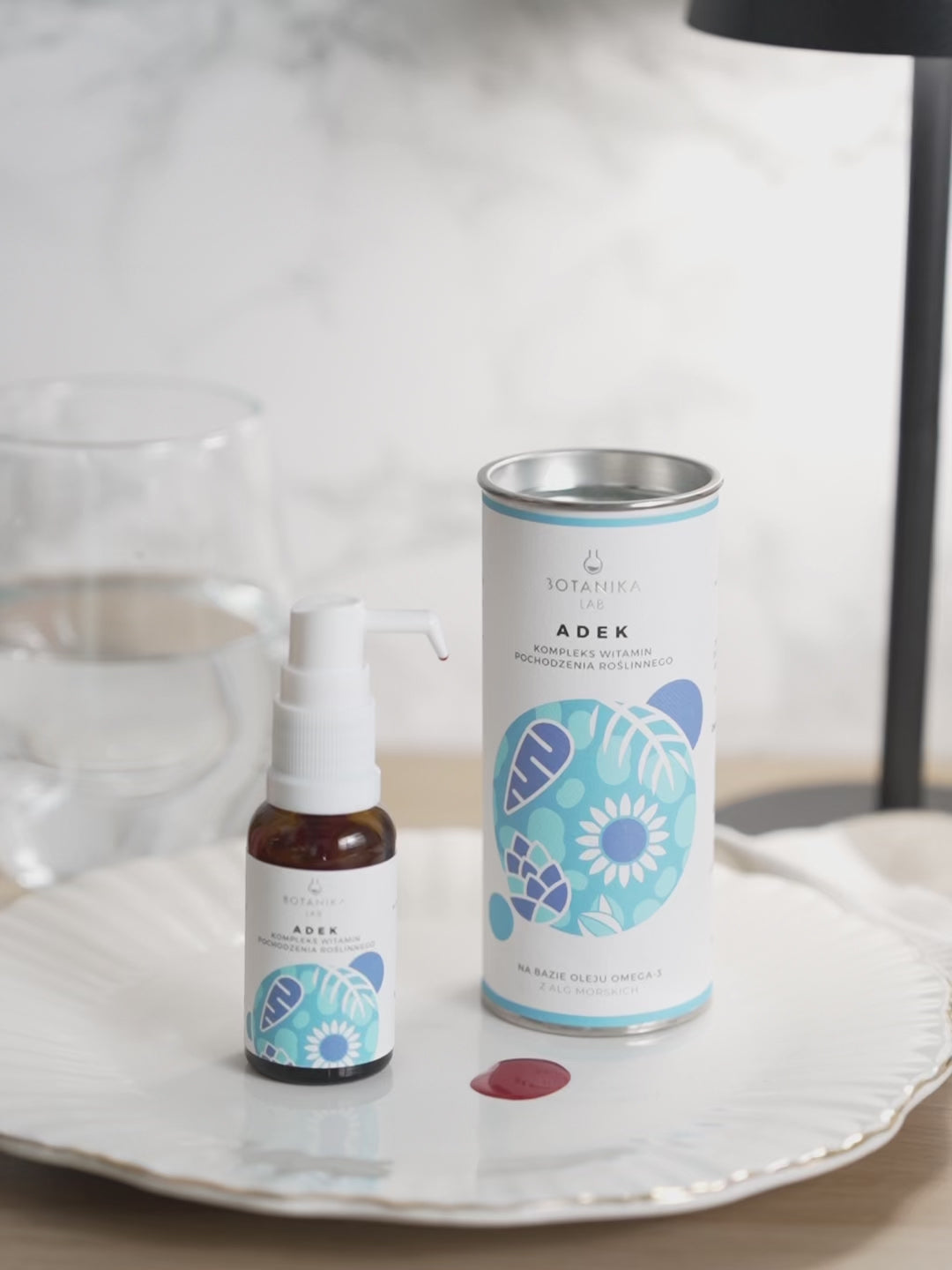 Witamina ADEK pochodzenia roślinnego 20ml - suplement diety