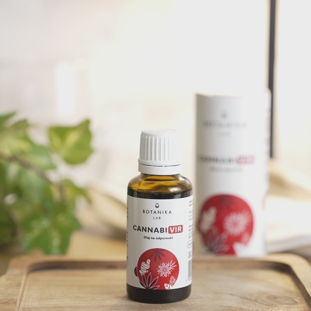 CannabiVir olej na odporność 30ml